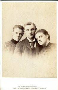 Delano Triplets, c. 1888 Photographer: Notman, Boston, MA